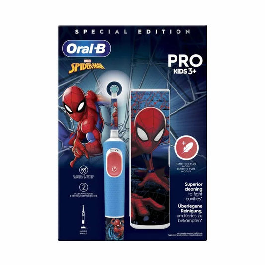 Oral B Pro Kids 3+ Cepillo Electrico Spiderman Special Edition