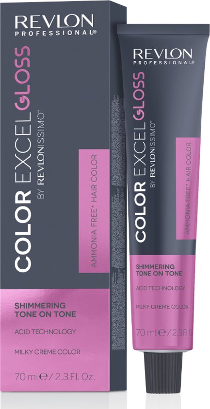 Revlon, Color Excel Gloss, Hair Colour Gloss, 01 Anti-Orange, Anti-Orange Toning, 70 ml