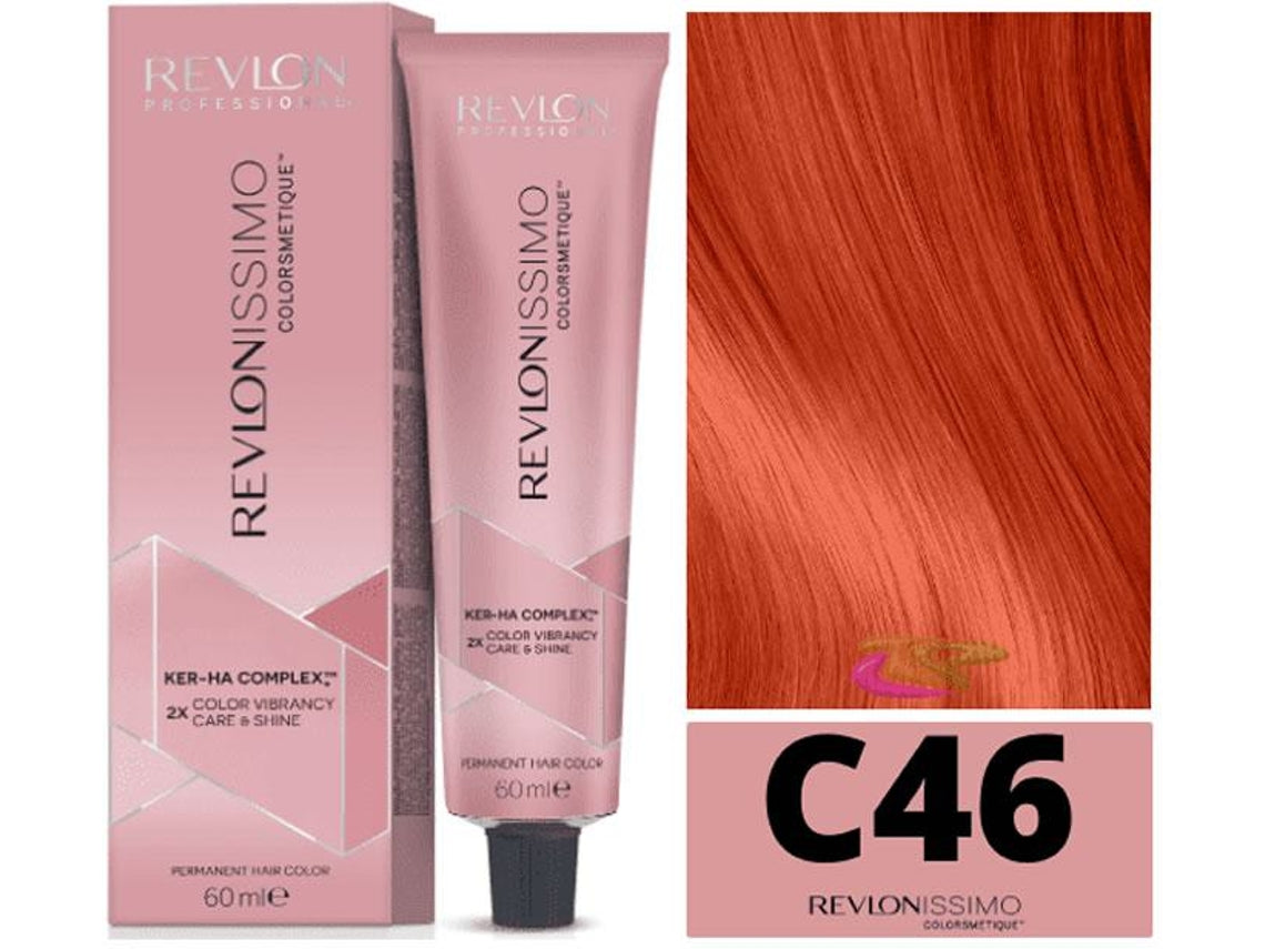 Permanente Kleur Revlon Revlonissimo Cromatics Nº C46 Oranje 60 ml