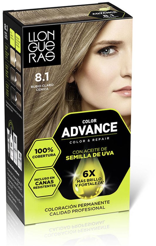 Llongueras Color Advance Hair Colour 8 Light Blond Cender