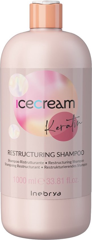 Ice Cream Keratin Restructuring Shampoo 1000ml