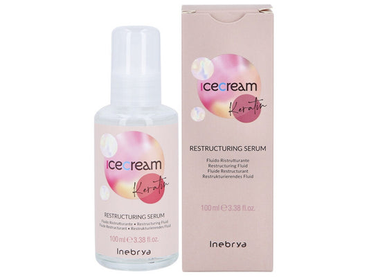 Hair Serum Inebrya Ice Cream Keratin 100 ml