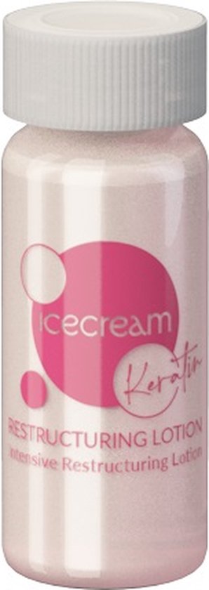 Ice Cream Keratin Restructuring Lotion - Intenzivní keratinové restrukturalizační mléko 11ml
