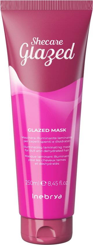 Inebrya, Shecare Glazed, Hair Treatment Cream Mask, Illuminating, After washing, 250 ml