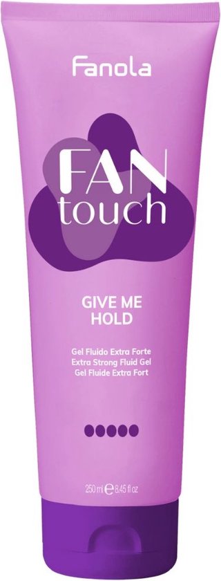 Fanola Fan Touch Give Me Hold Extra Strong Fluid Gel 250 ml