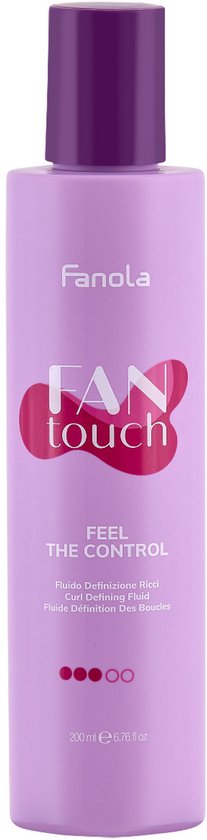 Fanola Fan Touch Feel The Control Curl Defining Fluid 200 ml
