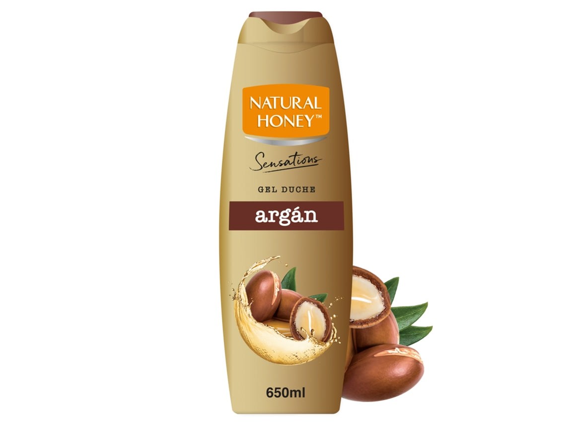 Natural Honey Elixir De Argan Gel De Baño 600ml