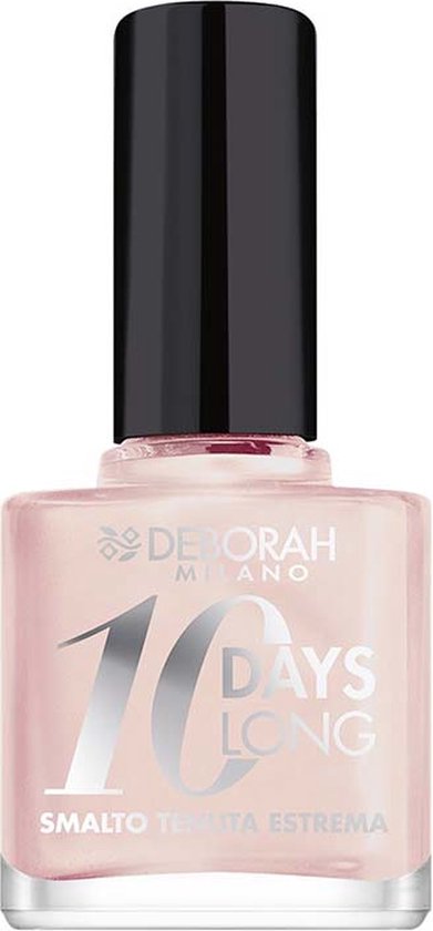Deborah, 10 Days Long, Quick-Dry, Nail Polish, 580, Pearly Rose, 11 ml