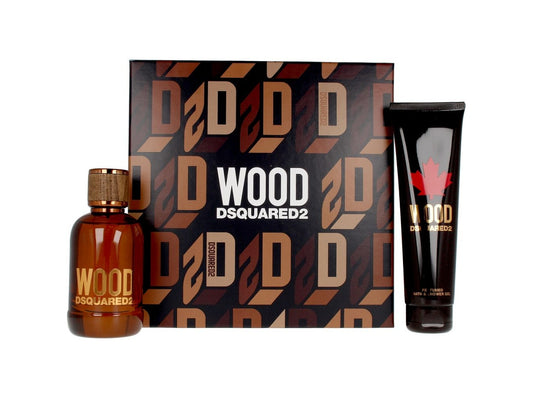 Wood Pour Homme Gift Set Eau De Toilette (edt) 100 Ml + Shower Gel 150 Ml