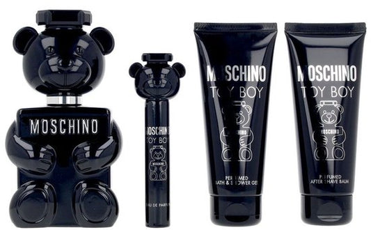 Moschino Toy Boy Eau De Parfum Vaporisateur 100ml Coffret 4 Pièces