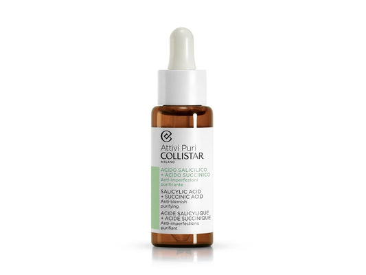 Collistar Salicylic Acid + Succinic Acid Anti-Blemish Purifying Gezichtsserum 30 ml Vrouwen