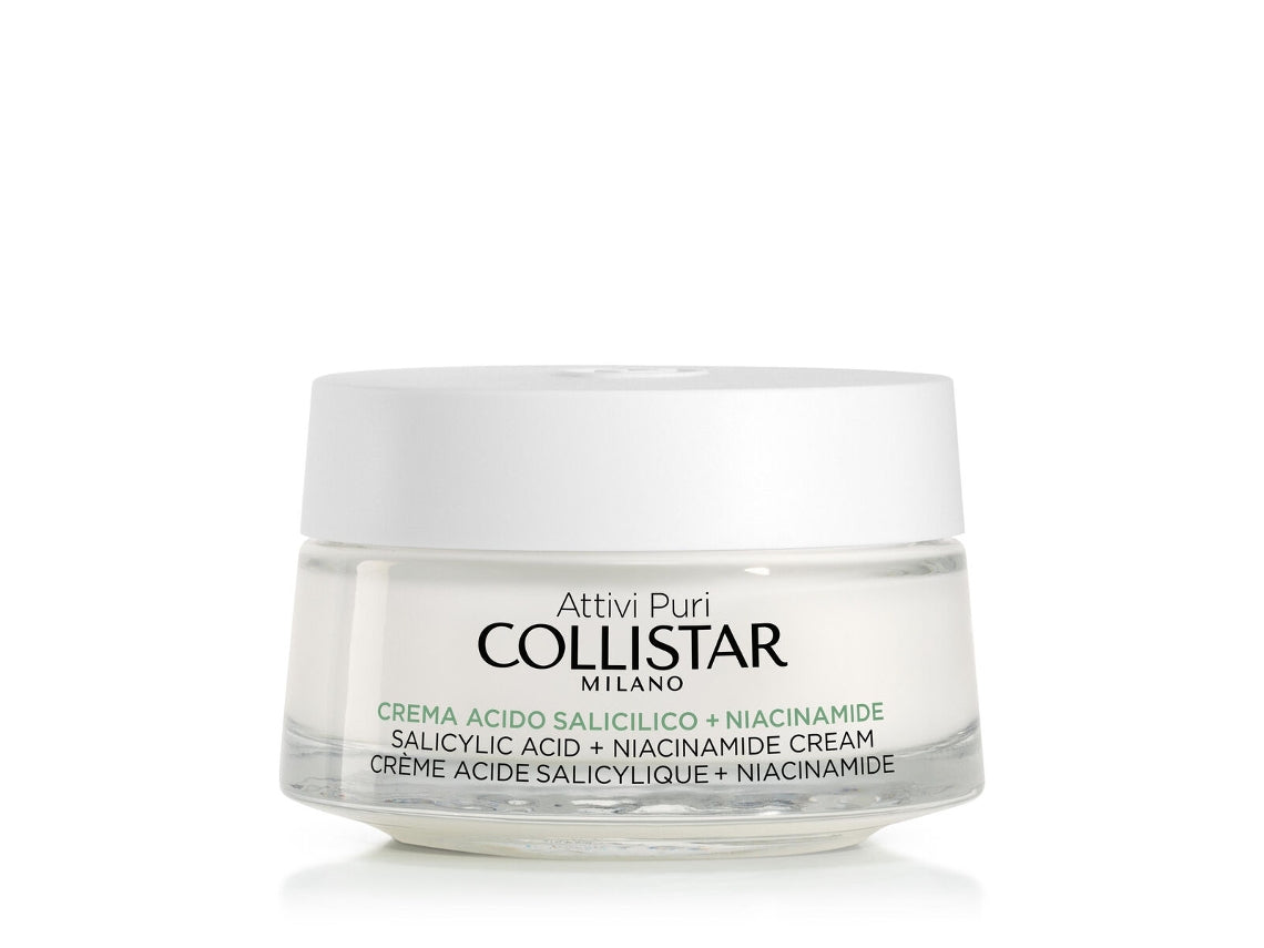 Collistar Salicylic Acid + Niacinamide Cream Dag- en nachtcrème Gezicht 50 ml