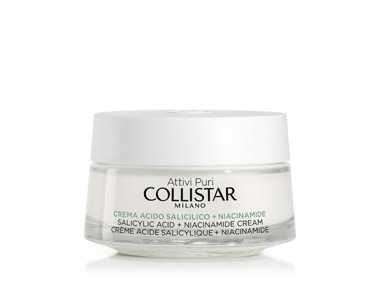 Collistar Salicylic Acid + Niacinamide Cream Dag- en nachtcrème Gezicht 50 ml