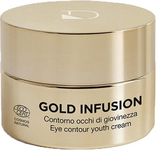Diego Dalla Palma, Gold Infusion, Moisturizing, Day & Night, Eye Cream, 15 ml