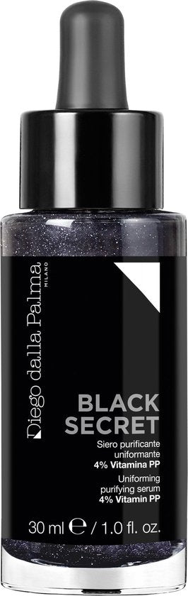 Diego Dalla Palma, Black Secret, Purifying, Serum, For Face, 30 ml