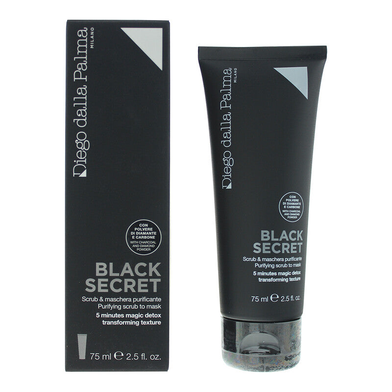 Diego Dalla Palma, Black Secret, Purifying, Body Scrub, 75 ml