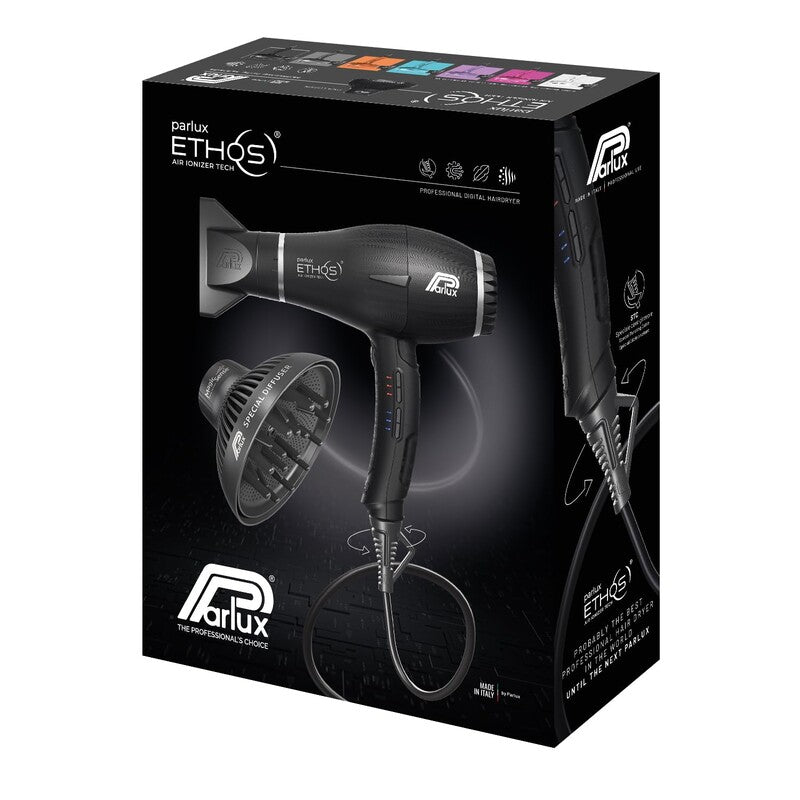 Parlux Ethos Secador Magicsense Negro 4 U