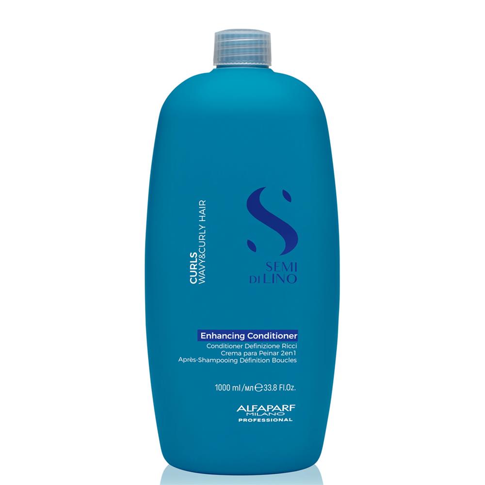 Conditioner voor Gedefinieerde Krullen Alfaparf Milano Semi Di Lino Curls (1000 ml)