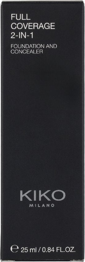 Kiko Milano Full Coverage 2-in-1-foundation en concealer