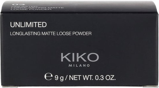Kiko Milano Unlimited langhoudende matte losse poeder