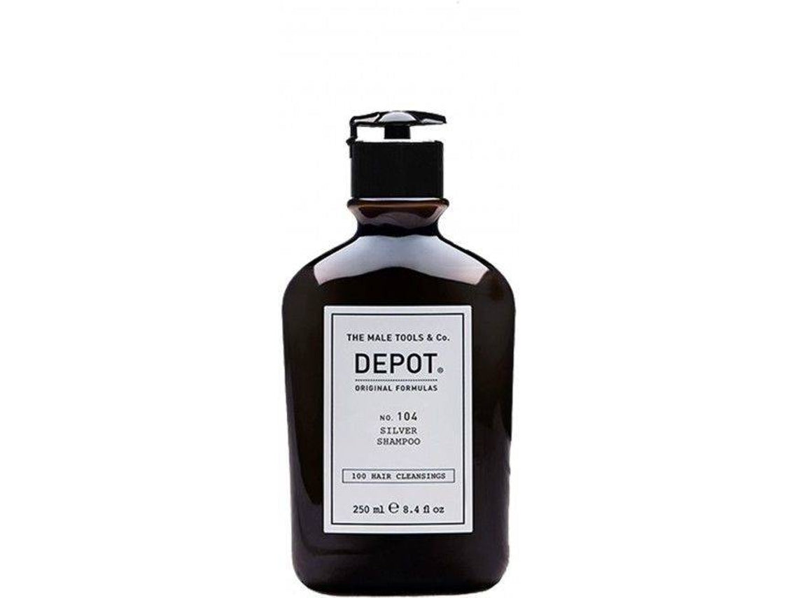DEPOT 104 Silver Shampoo 250ml - Voor Grijs haar