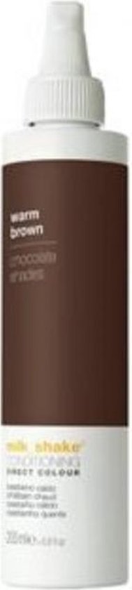 Milk Shake, Direct Colour, Ammonia-Free, Hair Colour Conditioner,  Warm Brown, 200 ml