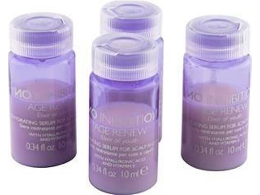 Hair and scalp serum  No Inhibition Age Renew Rehydrating Element O2  4x10ml