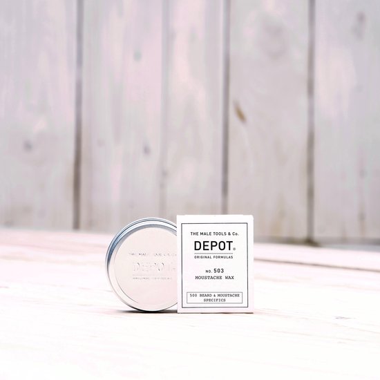 Depot, 500 Beard & Mustache Specifics No. 503, Jojoba Oil, Moustache Wax, For Styling, 30 ml