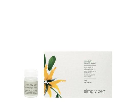 Set, Simply Zen, Dandruff Benefit, Hair Serum, Anti-Dandruff, 12 pcs, 5 ml