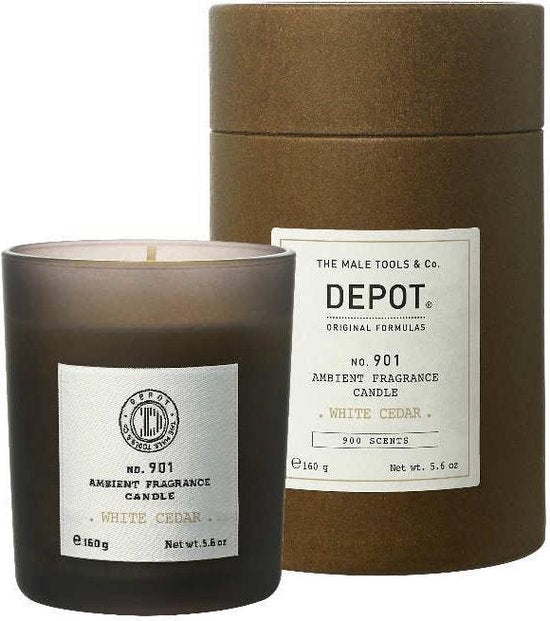 Depot, 900 Scents No. 901, White Cedar, Scented Candle, 160 g