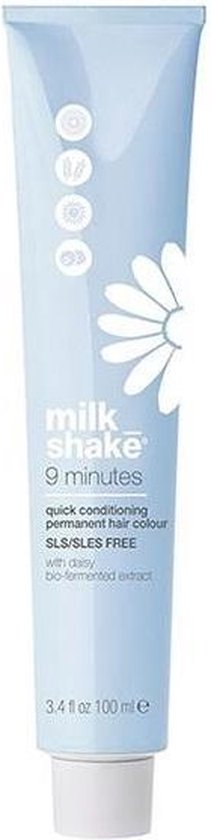 Milk Shake, 9 Minutes, Permanent Hair Dye, 7.13 Biondo Cenere Dorato, 100 ml