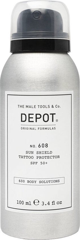 Depot, 600 Body Solutions No. 608, Sun Protection, Sunscreen Spray, SPF 50+, 100 ml