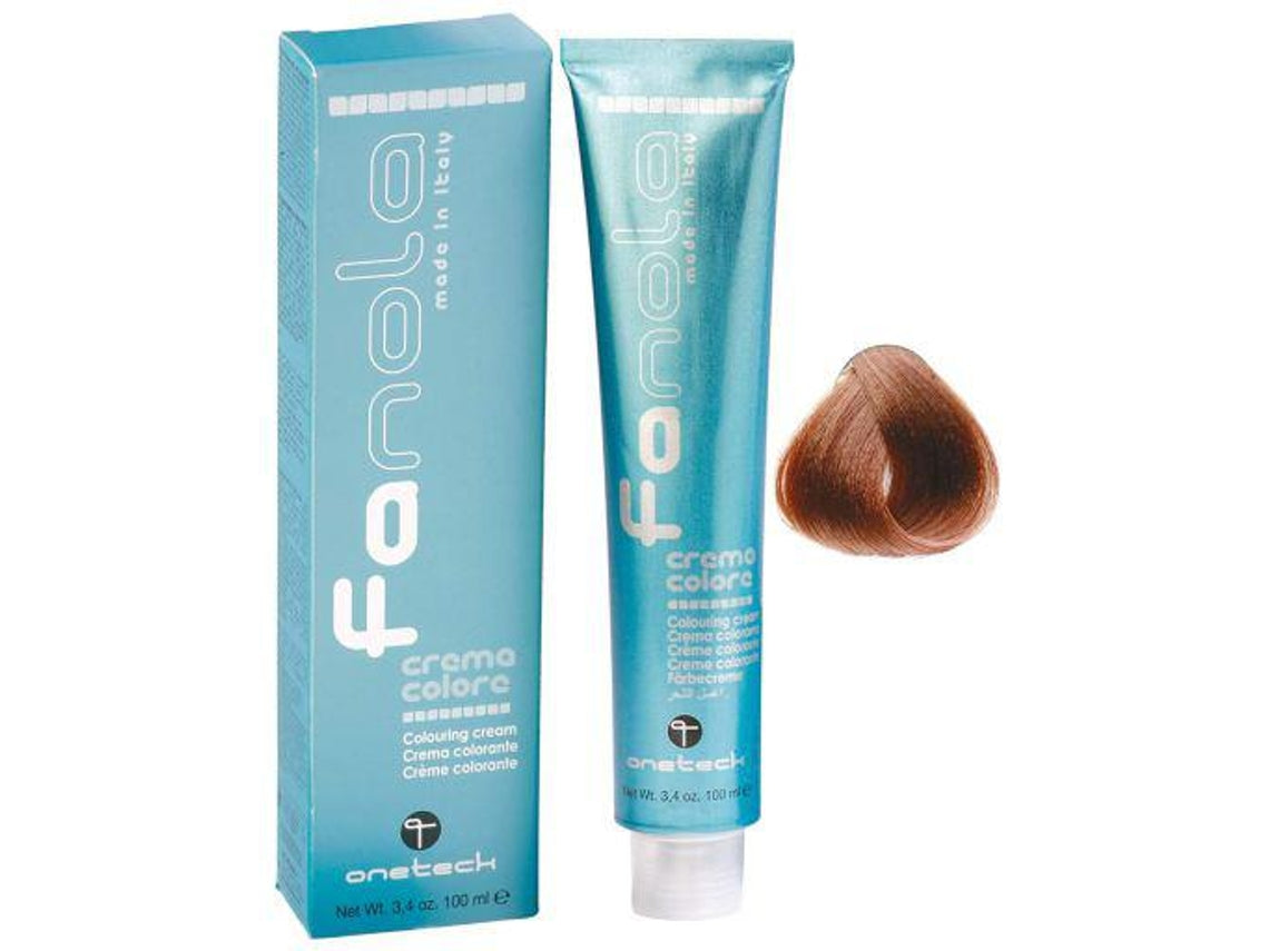 Fanola Haarverf Professional Colouring Cream 7.4 Blonde Copper