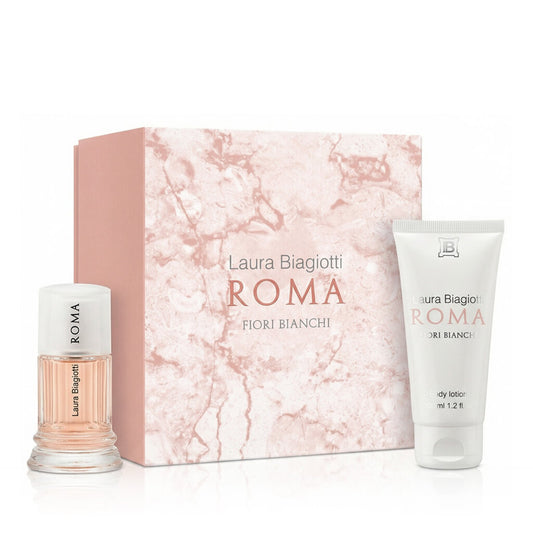 Roma Fiori Bianchi Gift Set Eau de Toilette (EDT) 25 ml + Body Lotion 50 ml