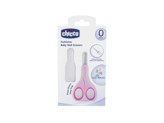 Chicco - Baby Nail Scissors - Pink (7762-59121)