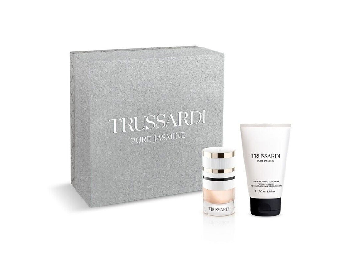Trussardi Pure Jasmine Eau De Perfume Spray 60ml Set 2 Pieces