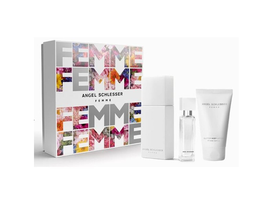 Angel Schlesser Femme Eau De Toilette Spray 100ml Set 3 Pieces