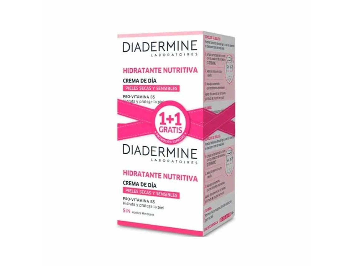 Diadermine Nourishing Moisturizing Day Cream 50ml Set 2 Pieces