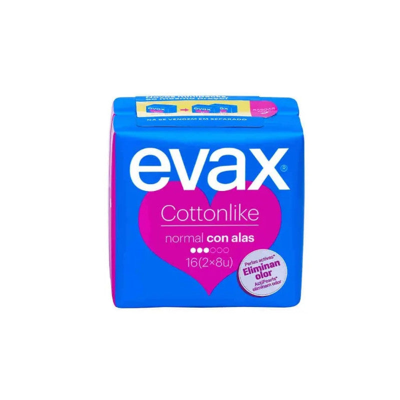 Normaal Maandverband met vleugels Cottonlike Evax