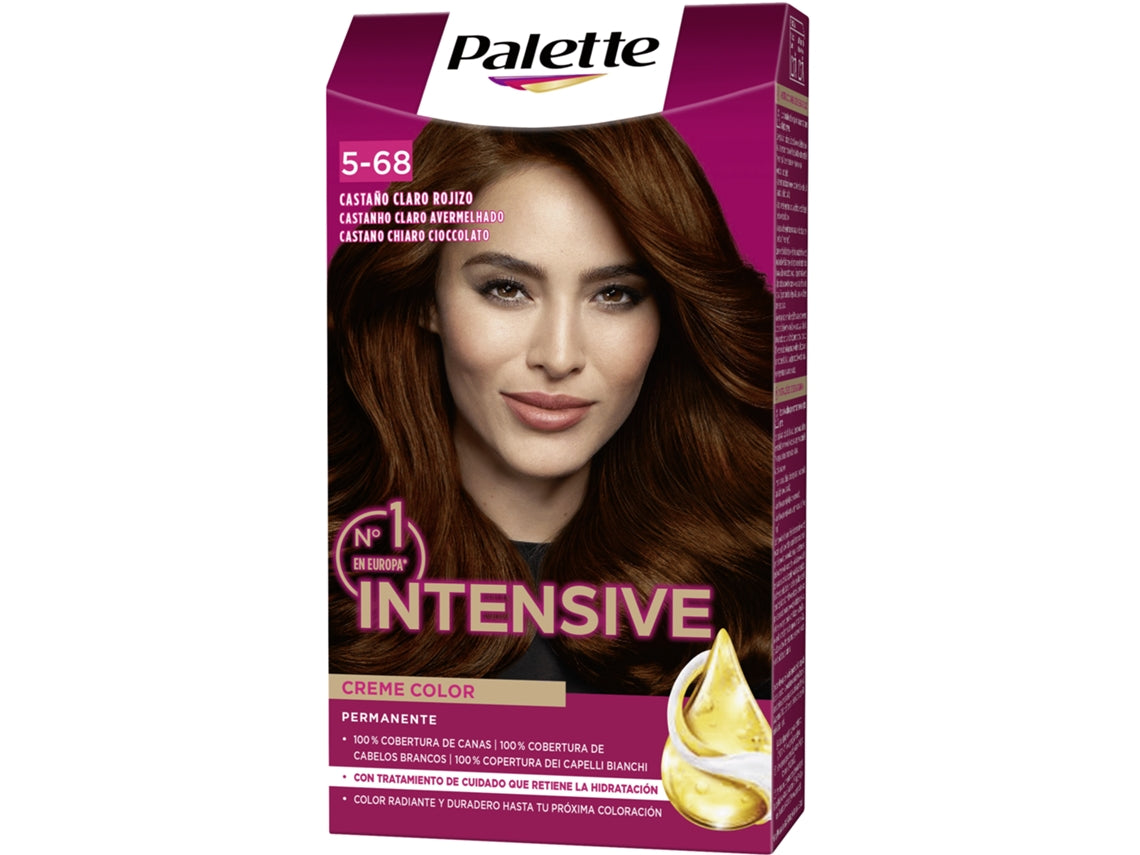 Schwarzkopf Palette Intensive Creme Color Tint 5 68 Light Reddish Brown