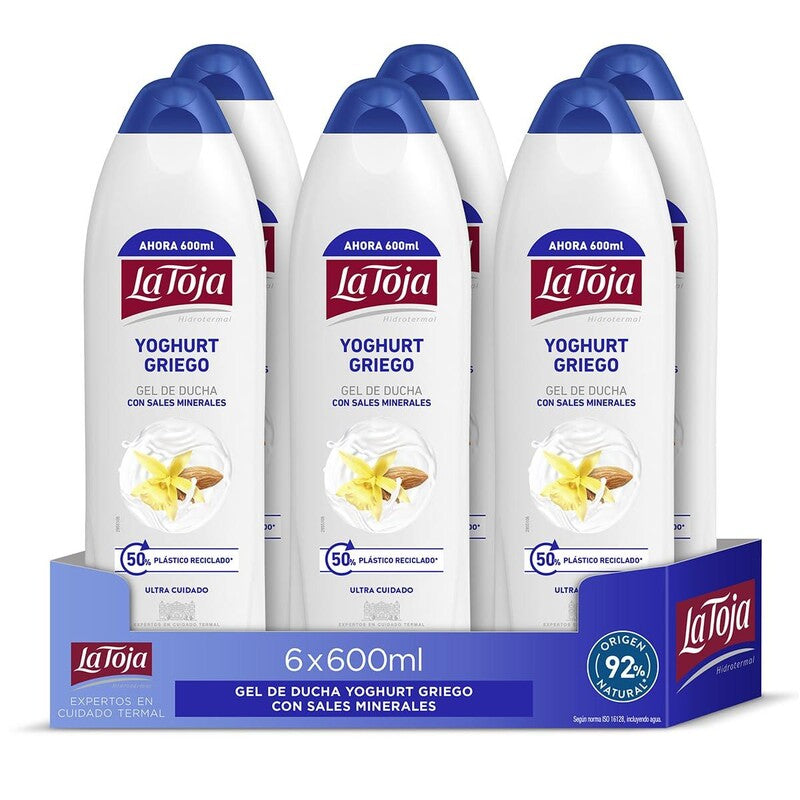 La Toja Yoghurt Griego Gel Crema Ducha 600ml