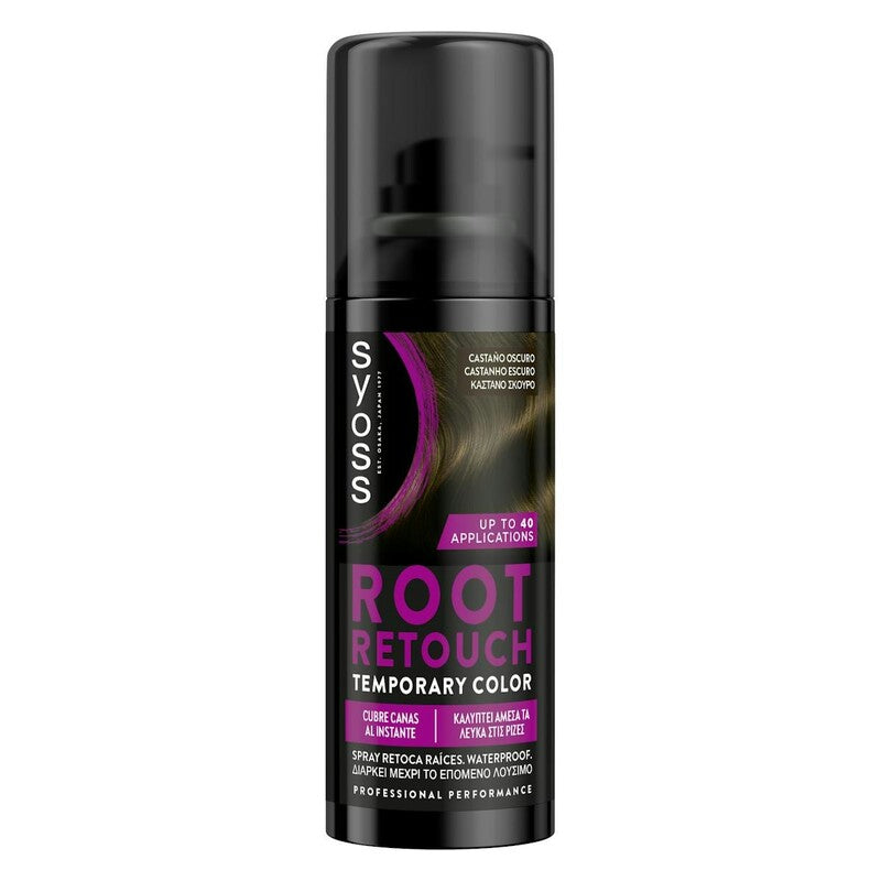 Syoss Root Retouch Mascarilla Retoca Raíces Negro 1 U