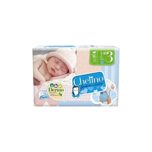 Wegwerpluiers Chelino Fashion &amp; Love Junior (36 uds) (Gerececonditioneerd A+)