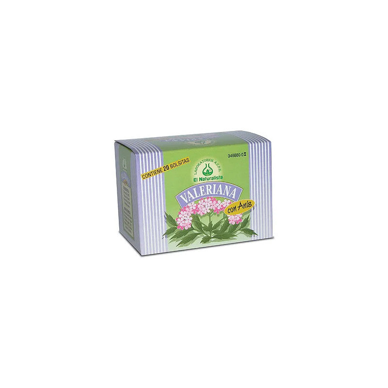 El Natural Valeriana Con Anis 20 Bolsitas Infusion