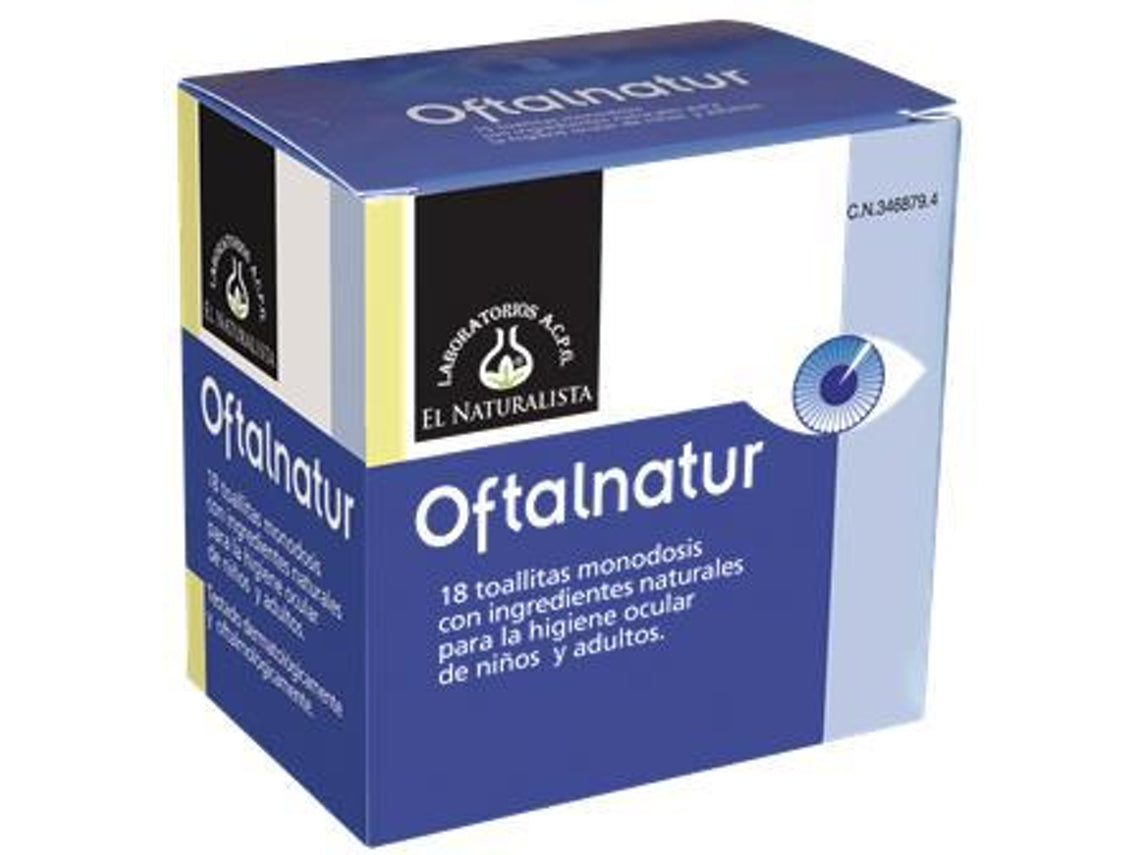 El Natural Oftalnatur Toallitas Oculares 15 Toallitas