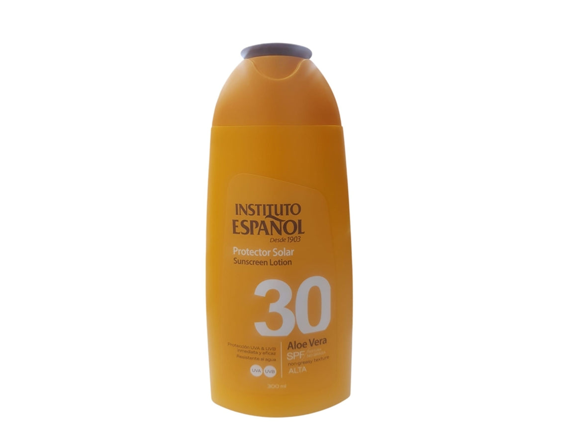 Instituto Español Sunscreen Lotion Aloe Vera Spf30 300ml