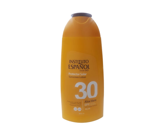 Instituto Español Sunscreen Lotion Aloe Vera Spf30 300ml