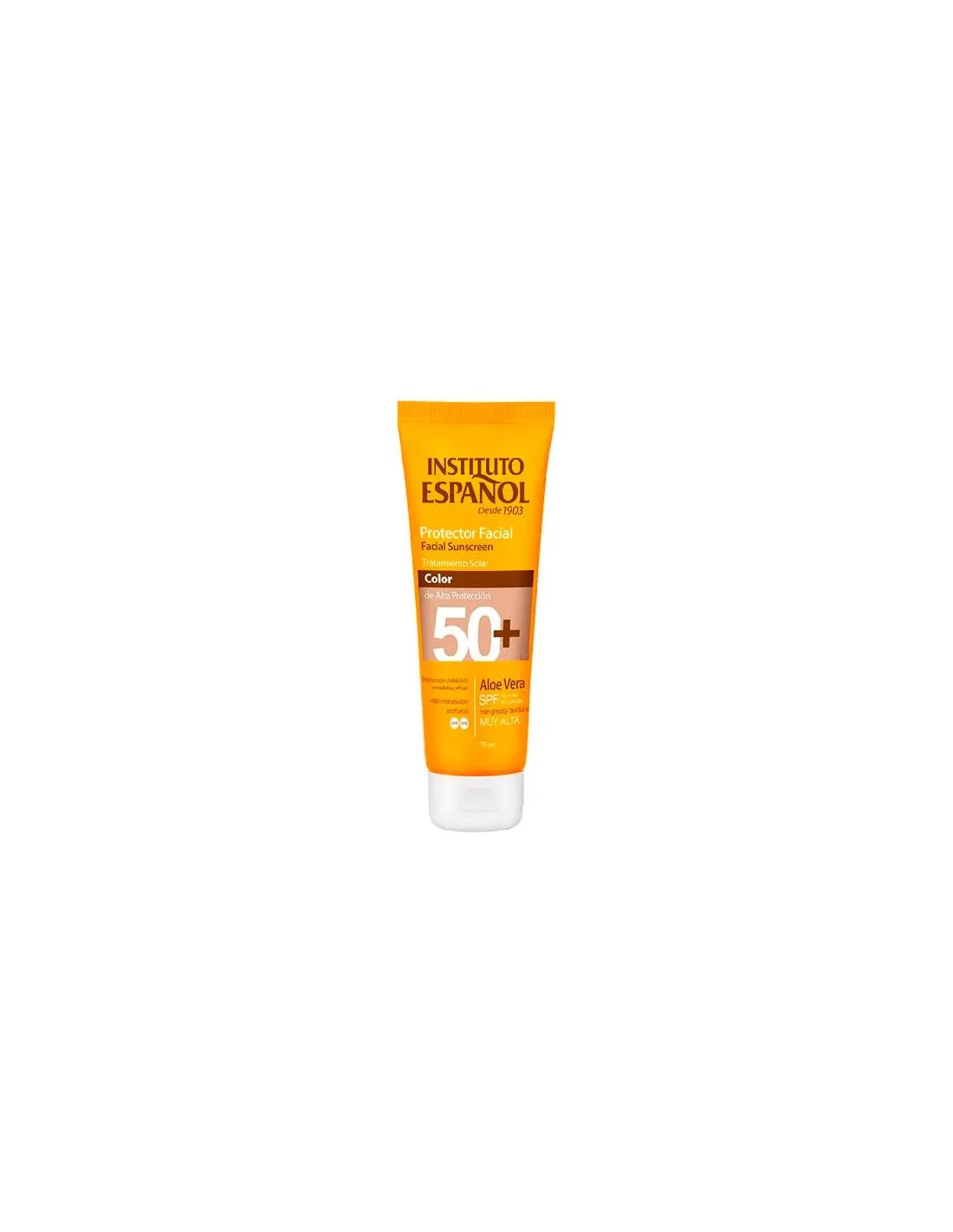 Instituto Español Sol Tubo Facial Color Spf50 75ml