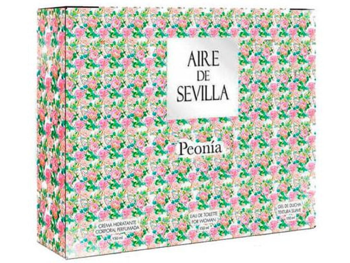 Parfumset voor Dames Aire Sevilla Aire de Sevilla Peonía (3 pcs)