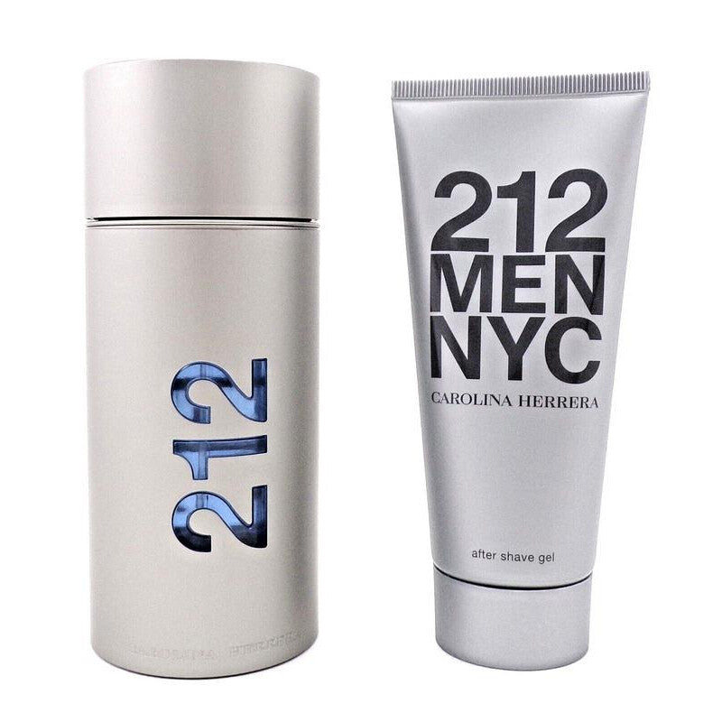 Set Carolina Herrera: 212 NYC, Eau De Toilette, For Men, 100 ml + 212 NYC, After-Shave Balm, 100 ml